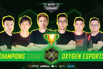 Oxygen Esports – Kẻ Bất Bại của Call of Duty Mobile Tournament