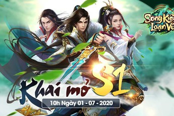 Song Kiếm Loạn Vũ khai mở phiên bản Open Beta vào 10h sáng hôm nay (1/7/2020) - tải game ngay nhận quà liền tay