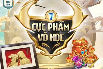Giải đấu “Cực Phẩm Võ Học mùa 7” kết thúc thành công: Top 6 “gã khổng lồ” của Tình Kiếm 3D lộ diện