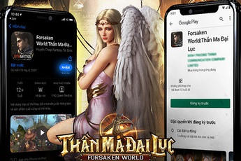 Ngay bây giờ, hãy vào Google Play và App Store để tải Forsaken World: Thần Ma Đại Lục