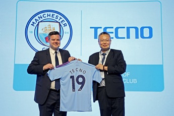 Sau Manchester City, hãng TECNO Mobile tiếp tục hợp tác cùng Chris Evans