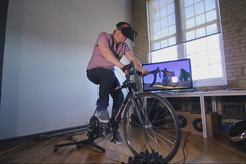 PaperDude VR: Độc đáo tựa game chơi bằng xe đạp