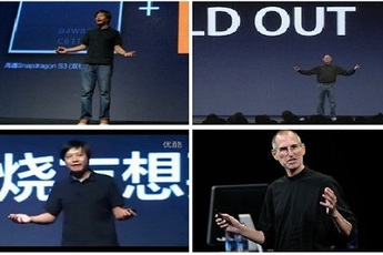 "Steve Jobs nhái" giới thiệu smartphone Tàu