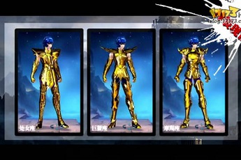 [Clip] Các khu vực và 12 bộ thánh y vàng trong Saint Seiya Online
