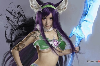 Chuỗi ảnh cosplay rất gợi cảm và cuốn hút