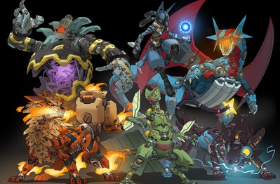 Xem album tranh Pokemon phong cách cỗ máy chiến đấu cực chất của họa sĩ Tây Ban Nha