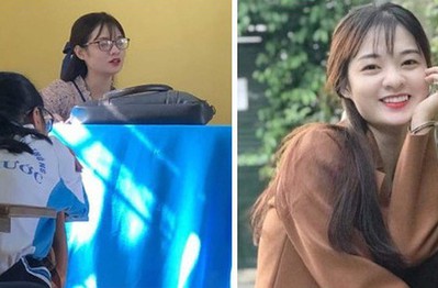 Bị học trò chụp lén khi đang kiểm tra bài cũ, cô giáo dạy Văn khiến dân mạng "đổ đứ đừ" vì nhan sắc siêu cấp dễ thương