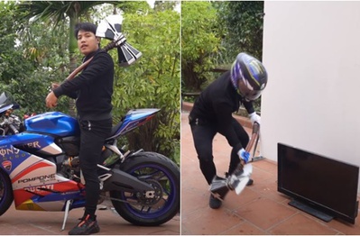 Dùng búa Thor đập vỡ tivi và cả loạt đồ đạc, NTN lại nhận muôn vàn chỉ trích "Cứ tưởng thay đổi rồi ai ngờ"