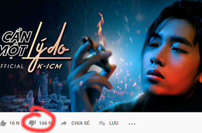 K-ICM tiếp tục "phá kỷ lục" Youtube, video chưa ra mắt nhưng lượng dislike đã tiếp tục gấp 10 lần like