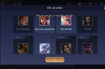 Liên Quân Mobile: Hé lộ hình thức dùng Đá Quý đổi tướng, skin vĩnh viễn ở Event mừng 8/3