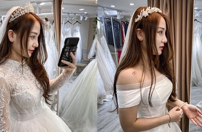 Nóng: Streamer quốc dân Kiều Anh Hera bất ngờ khoe ảnh mặc váy cưới, nàng sắp lên xe hoa?