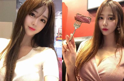 Xuất hiện ở quán bít tết, nàng hot girl nhanh chóng nổi tiếng sau một đêm nhờ vẻ ngoài nóng bỏng