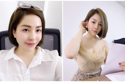 Trâm Anh đăng ảnh với tạo hình khác lạ, tự nhận vừa "đập đi xây lại" khiến dân tình hoang mang