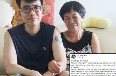 Chàng trai 34 tuổi viết status "bán thân" để đổi lấy khoản vay chữa bệnh cho mẹ: "Giờ tôi không còn ngại gì nữa, tôi phải làm tất cả vì mẹ"