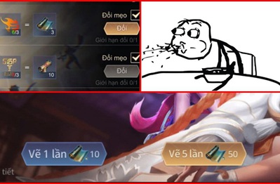 Liên Quân Mobile: Garena gây sốc khi tặng FREE lượng giấy bậc S nhưng không đủ để vẽ 1 lần