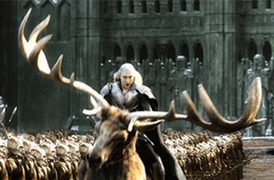 Thú cưỡi của Thranduil trong The Hobbit là hoàn toàn có thật?