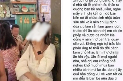 Toàn cảnh vụ gái xinh lén quẹt bánh kem dậy sóng MXH: Chính chủ lên tiếng xin lỗi nhưng loạt "người thân không quen" trên trời rơi xuống mới đang là tâm điểm chú ý