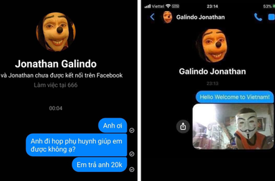 Quá nhọ cho Jonathan Galindo - Dọa 'mất mật' ở nhiều nước nhưng bị cư dân mạng Việt Nam biến thành trò tiêu khiển
