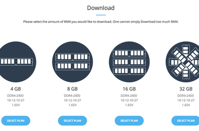 Hãng smartphone đầu tiên cho phép người dùng "download thêm RAM"