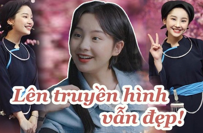 Xuất hiện trên sóng truyền hình còn xinh hơn ảnh mạng, hot girl người Tày nhận mưa lời khen