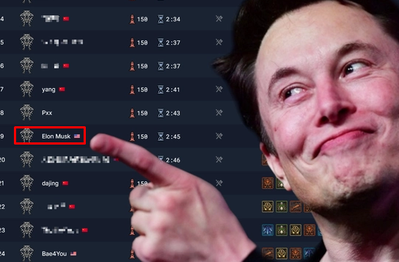 Elon Musk bất ngờ "flex" khả năng chơi game siêu hạng, nằm trong top 20 người chơi xuất sắc nhất