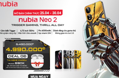 Nubia Neo 2 - Gaming Phone giá rẻ trở lại với  phiên bản nâng cấp
