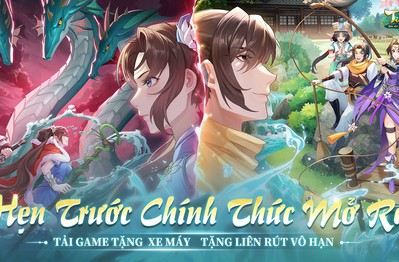 Khai mở sự kiện đăng ký trước RPG tiên hiệp “Tiên Kiếm: Gặp Lại Tiêu Dao” được ủy quyền IP chính thống