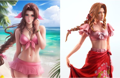 Xuất hiện bức tượng hot girl Final Fantasy siêu gợi cảm, vừa mở bán đã "cháy hàng" đặt mua