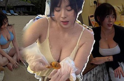 Làm video “mukbang” nhưng ánh mắt của fan lại “va” ánh mắt của hot girl