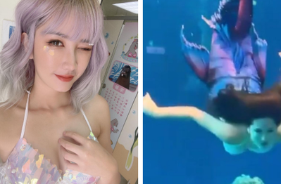 Cosplay mỹ nhân ngư, nàng hot girl bỗng hóa tạo hình "nữ quỷ", đăng ảnh thật tự thanh minh sau đó