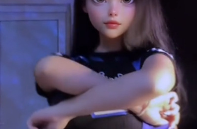 Cú kéo mặt nạ của hot girl TikTok Quỳnh Bei gây chấn động, một ngày đạt cả "triệu tim"