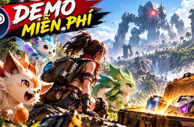 Xuất hiện tựa game mang phong cách Pokémon nhưng lại sinh tồn, loot đồ quá hấp dẫn, đã có thể chơi thử miễn phí