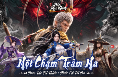 Siêu phẩm MMO Tây Du hắc ám "Ta Là Hắc Ngộ Không - Vplay" chính thức ra mắt 14/10/2026