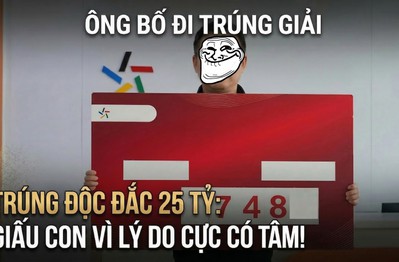 Trúng số độc đắc hơn 25 tỷ đồng, ông bố quyết giấu nhẹm không cho con biết vì một lý do khiến ai nấy đều nể phục