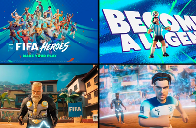 Một tựa game bóng đá mới vừa được hé lộ, mang cả Thor, Zeus vào sân cỏ, miễn phí 100% ngay khi ra mắt