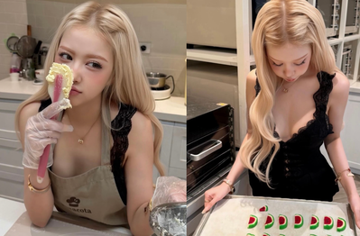 Nàng thơ vào bếp, Rosé Việt Nam khiến netizen "tan chảy" vì quá ngọt ngào!