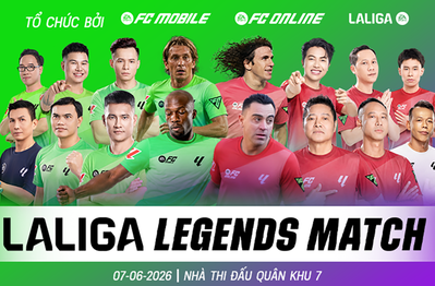 FC Mobile và FC Online đồng loạt khuấy động mùa hè bóng đá tại Việt Nam với "La Liga Legends Match 2026"