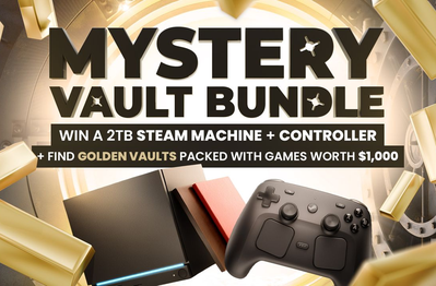 Chỉ 1$, game thủ PC có cơ hội trúng độc đắc, nhận ngay Steam Machine hoặc Steam Deck, miễn là đủ may mắn