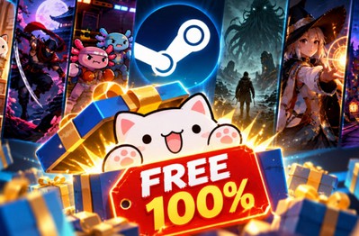 Thêm 6 tựa game miễn phí mới trên Steam, người chơi nhận một lần, sở hữu vĩnh viễn