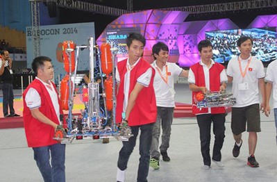 Việt Nam vô địch Robocon Châu Á - Thái Bình Dương 2014