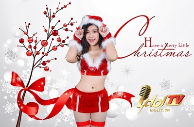 Bỏng mắt với các cô nàng Noel đến từ Idol TV