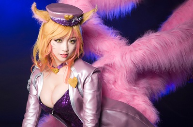 Cosplay Ahri cực gợi cảm trong Liên Minh Huyền Thoại