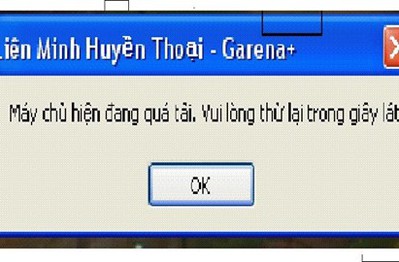Garena đã bắt đầu sửa lỗi máy chủ quá tải, dự kiến khắc phục sau 30 phút nữa