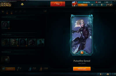 Xuất hiện gamer Liên Minh Huyền Thoại siêu may mắn mở được Ezreal Tối Thượng 799 RP ở Chế Tạo Hextech