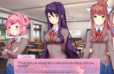 Doki Doki Literature Club - Tưởng visual novel dễ thương hóa ra lại là game kinh dị đáng sợ nhất 2017