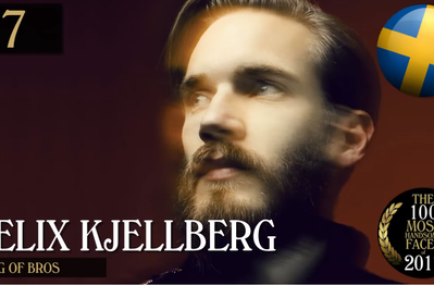 Ông hoàng YouTube PewDiePie lọt top 100 gương mặt đẹp trai nhất 2017, đứng trên cả David Beckham và Leonardo DiCaprio
