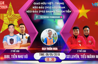 'Thiên tài' AoE Tiễn Như Vũ đụng độ 'Cựu hoàng' Sơ Luyến