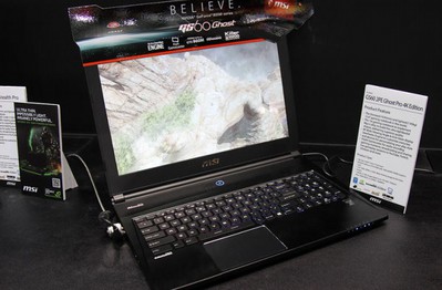 GS60 2PE Ghost Pro: Laptop chơi game "siêu cấp" mới ra mắt