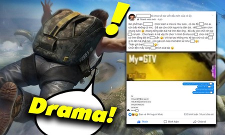 Free Fire: Nam game thủ “mặc váy” khi chơi game, bị cộng đồng ném đá ngập “mồm” vì so bì thiệt hơn với nữ đồng đội