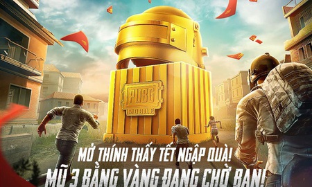 Ngày kiếm lì xì, tối về chạy bo rinh loạt quà Tết siêu to khổng lồ từ PUBG Mobile VN